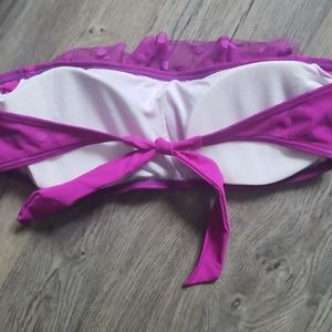 Hula Honey Swim - Hula Honey Bikini Top New large Raspberry Hula Honey Swim - Hula Honey Bikini Top New large Raspberry